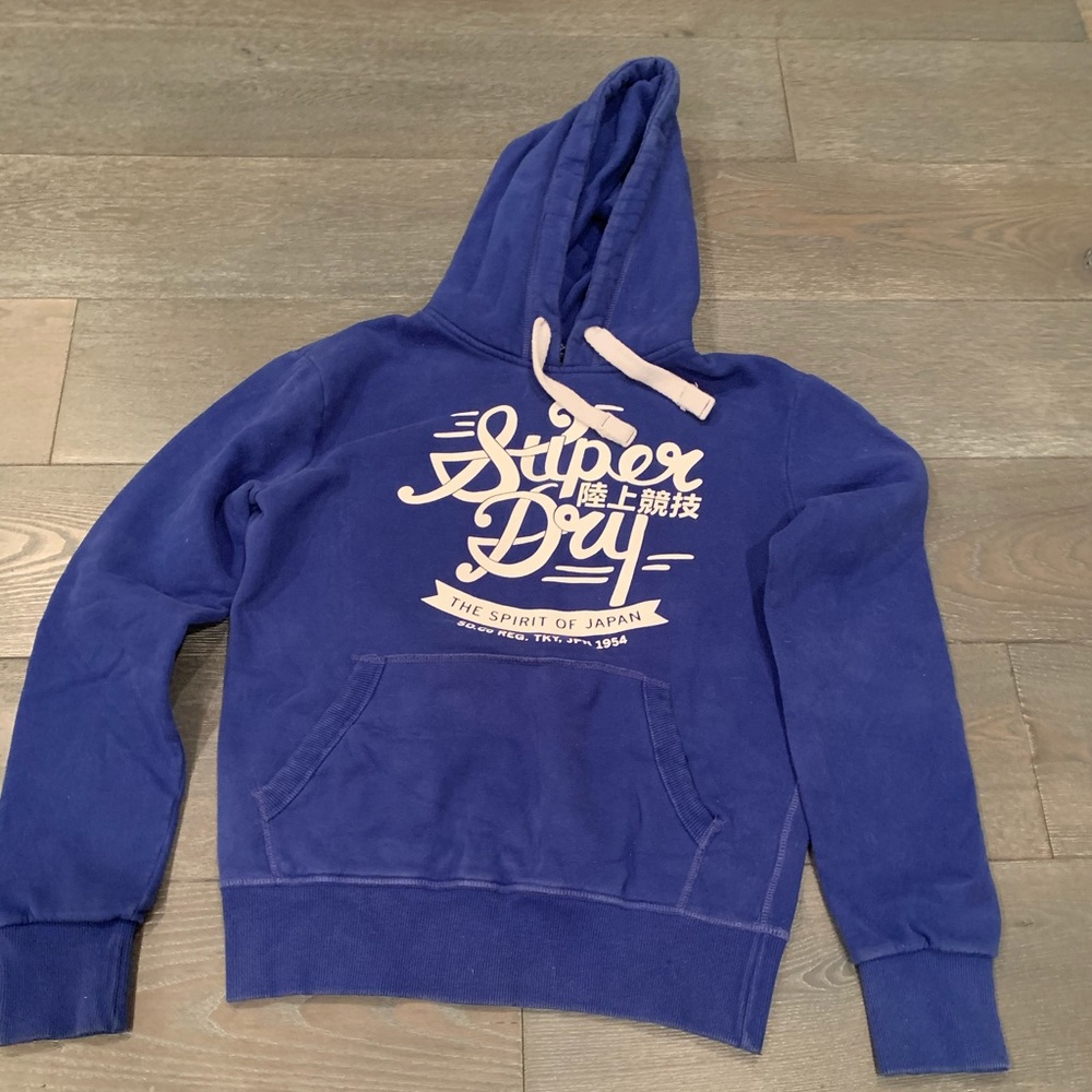 Men’s Superdry Hoodie in Blue